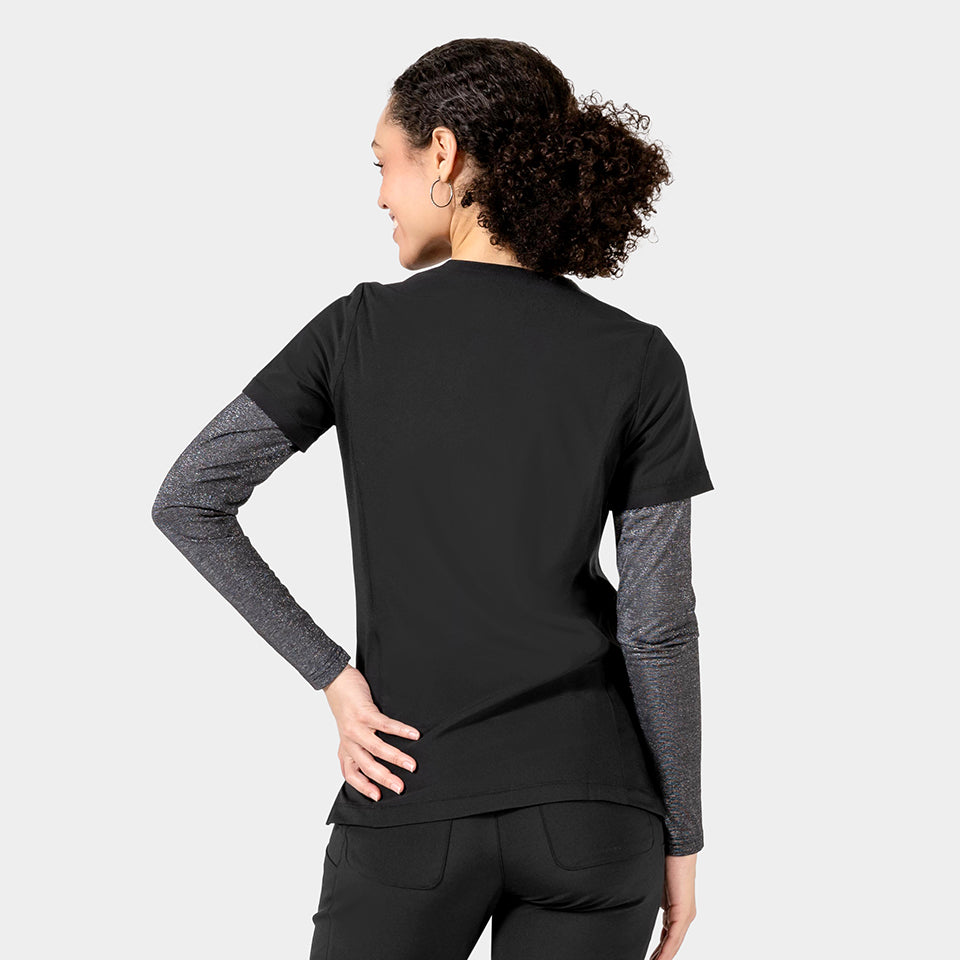 Tambre Three-Pocket Scrub Top