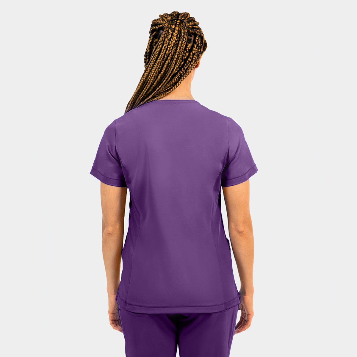 Tambre Three-Pocket Scrub Top