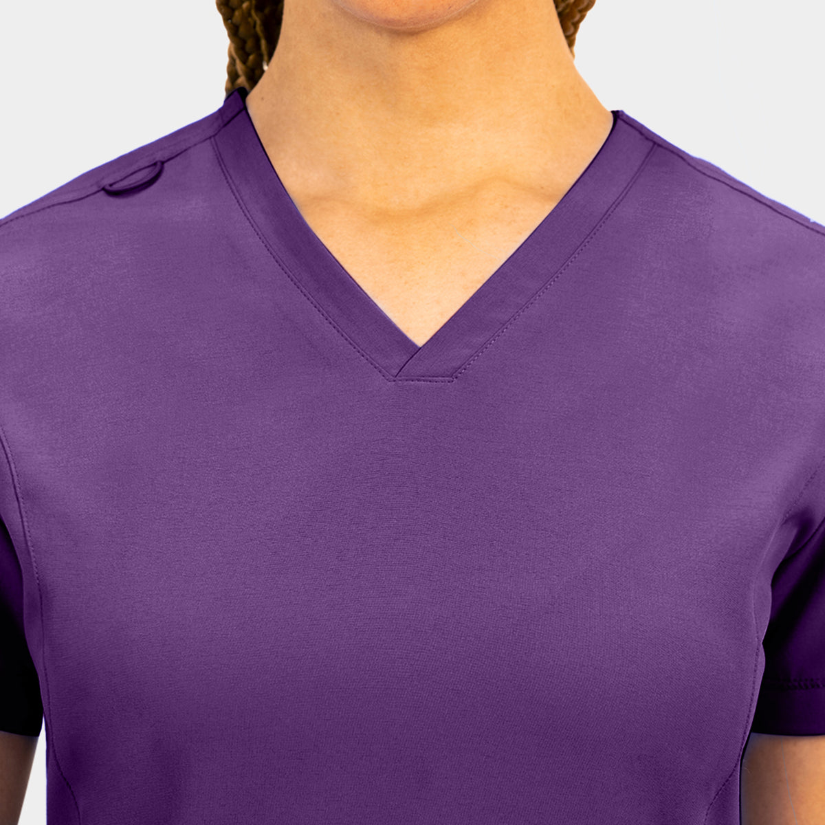 Tambre Three-Pocket Scrub Top
