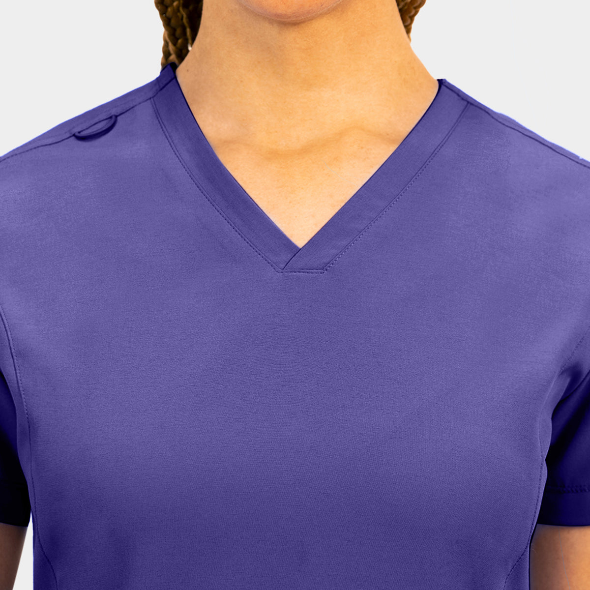 Tambre Three-Pocket Scrub Top