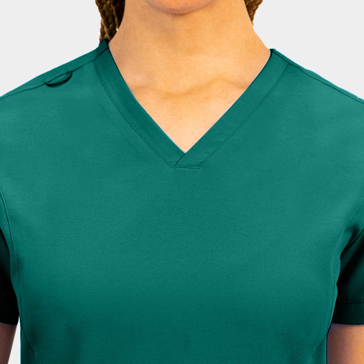 Tambre Three-Pocket Scrub Top