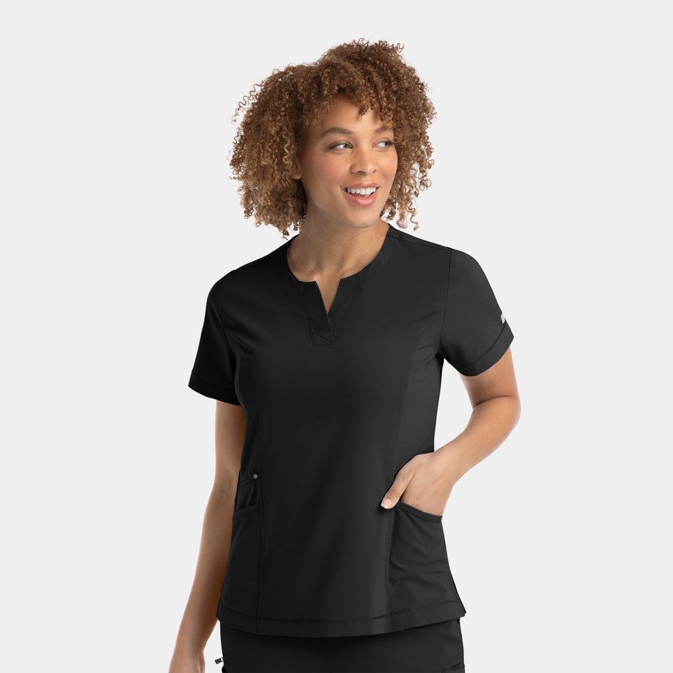Kylie Women's Notched-Neck Top
