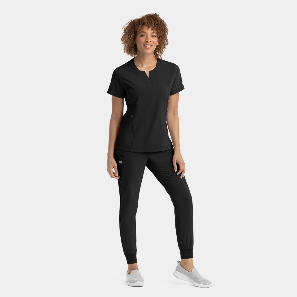 Kylie Women's Notched-Neck Top