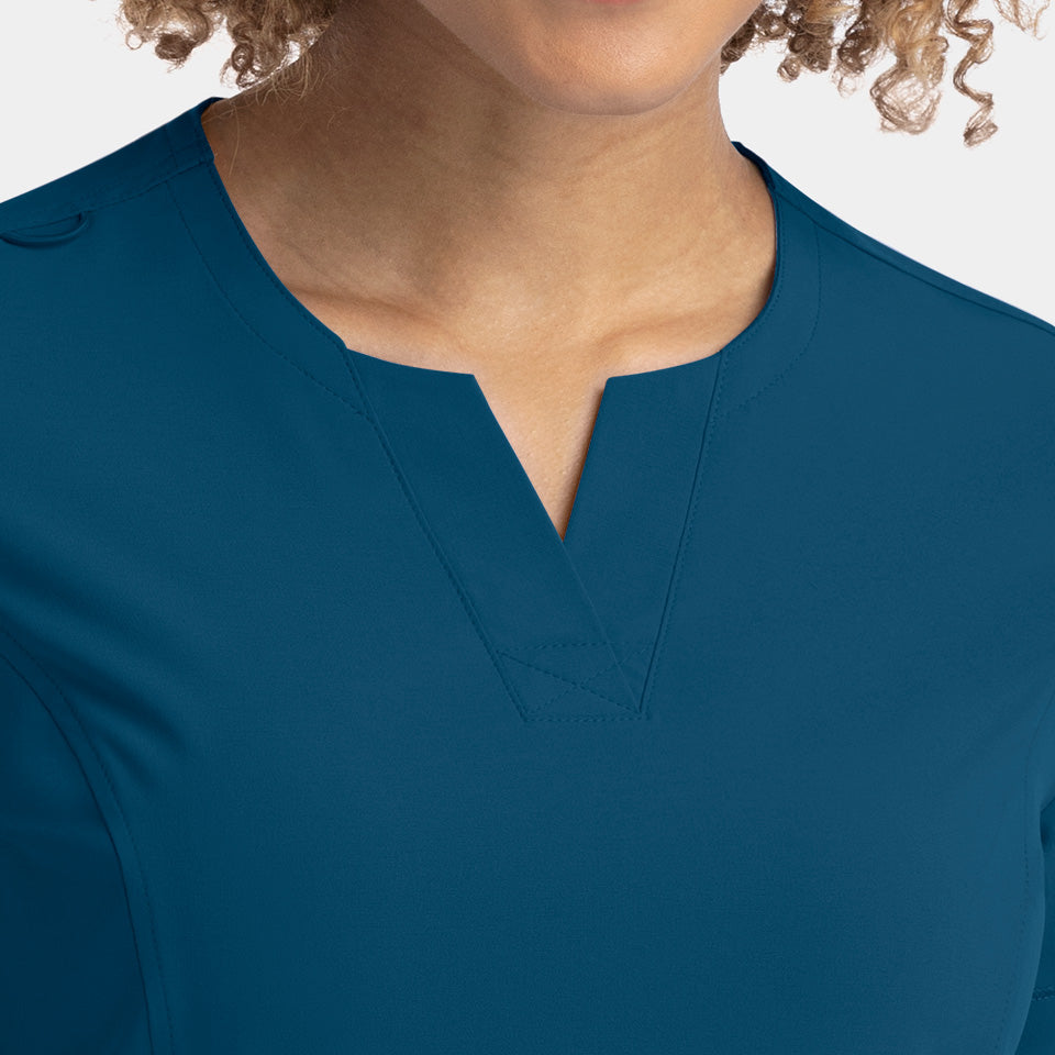Kylie Women's Notched-Neck Top
