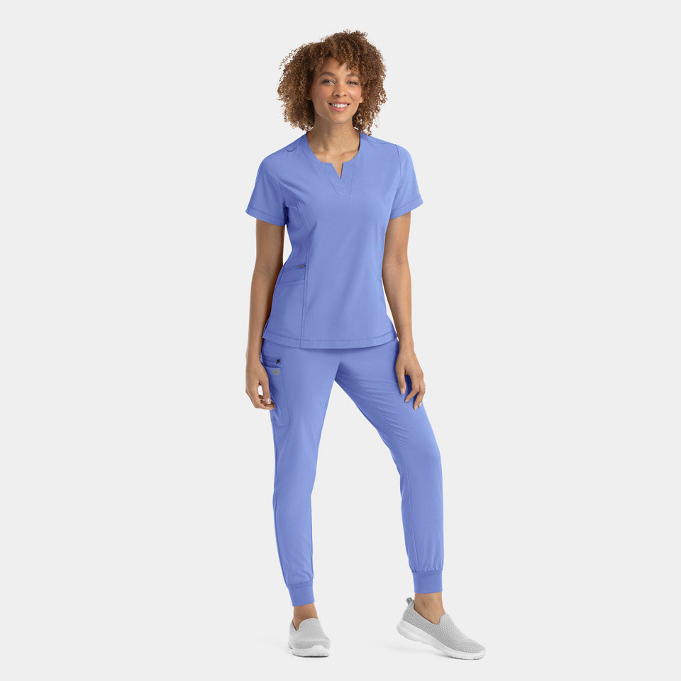Kylie Women's Notched-Neck Top