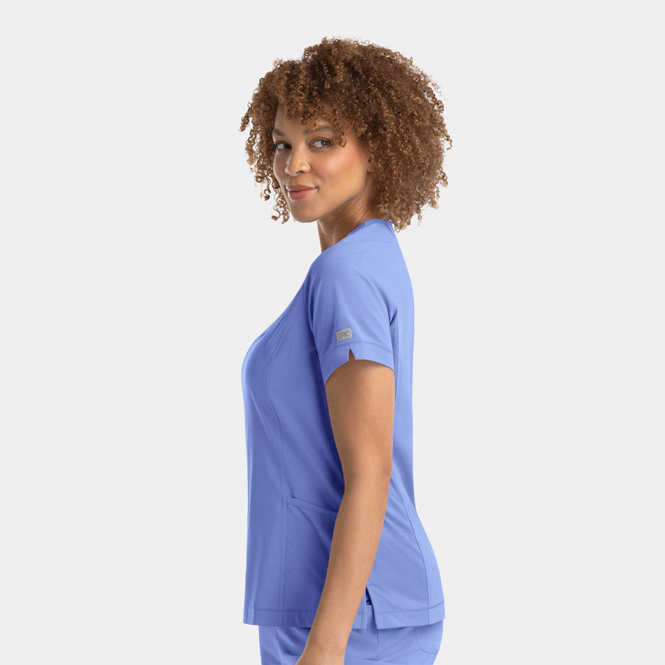 Kylie Women's Notched-Neck Top