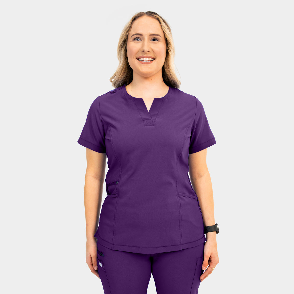 Kylie Women's Notched-Neck Top