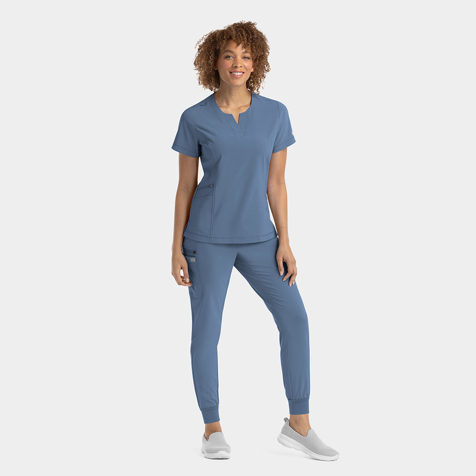 Kylie Women's Notched-Neck Top