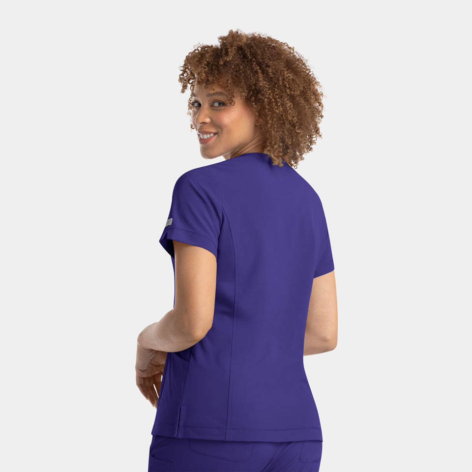 Kylie Women's Notched-Neck Top