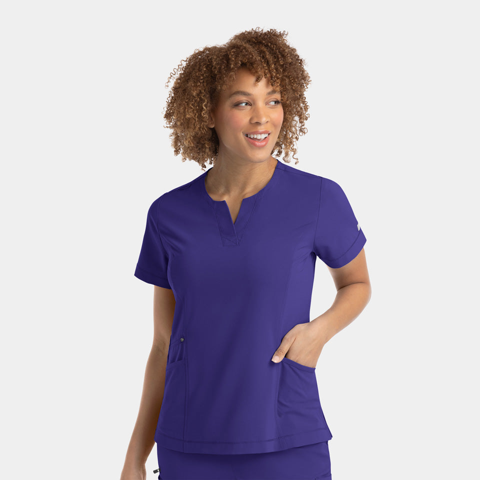Kylie Women's Notched-Neck Top