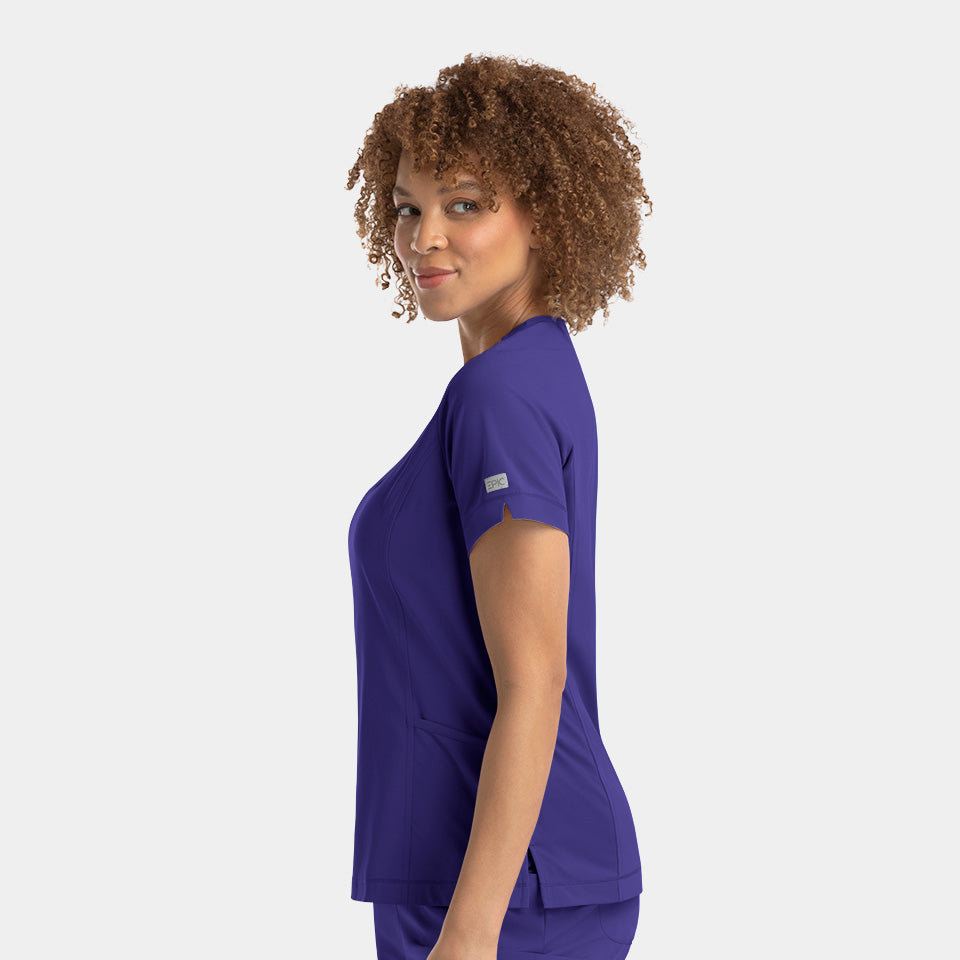 Kylie Women's Notched-Neck Top