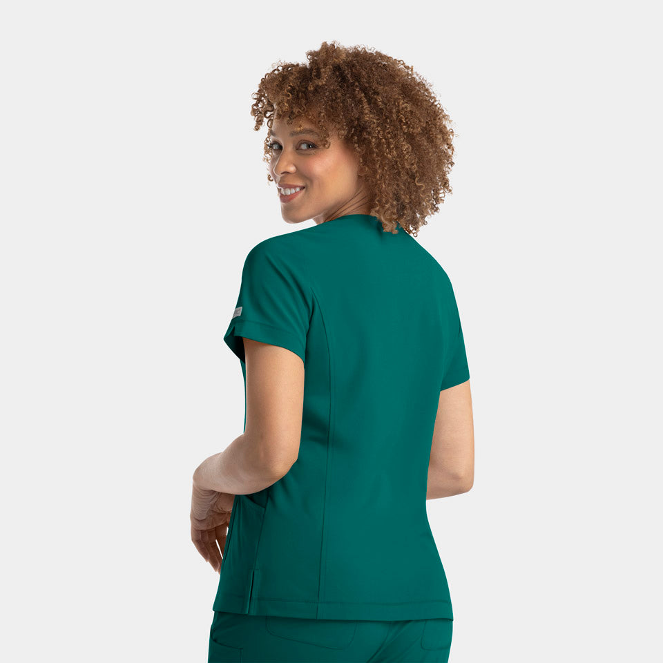 Kylie Women's Notched-Neck Top