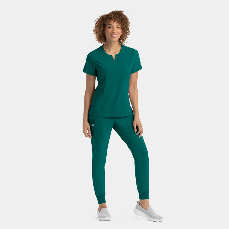 Kylie Women's Notched-Neck Top