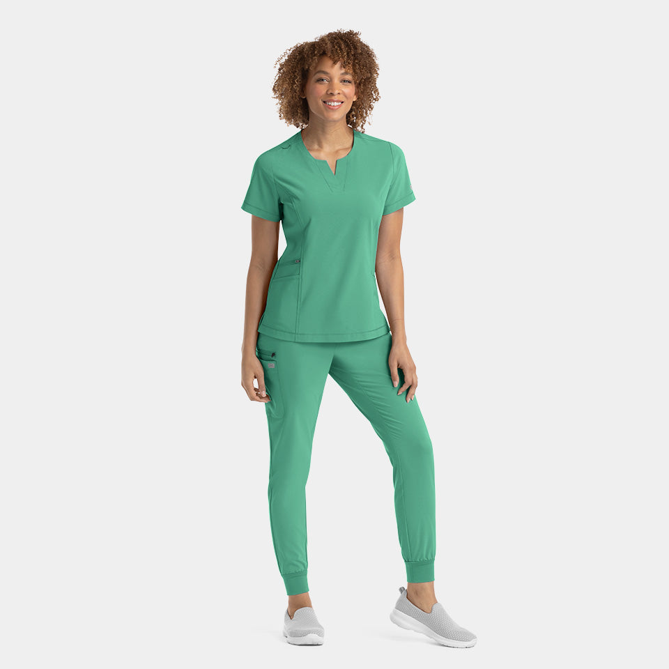 Kylie Women's Notched-Neck Top