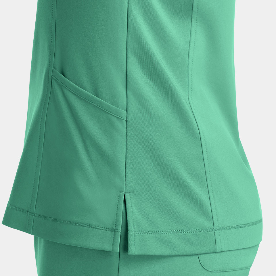 Kylie Women's Notched-Neck Top