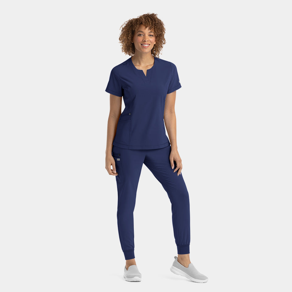 Kylie Women's Notched-Neck Top
