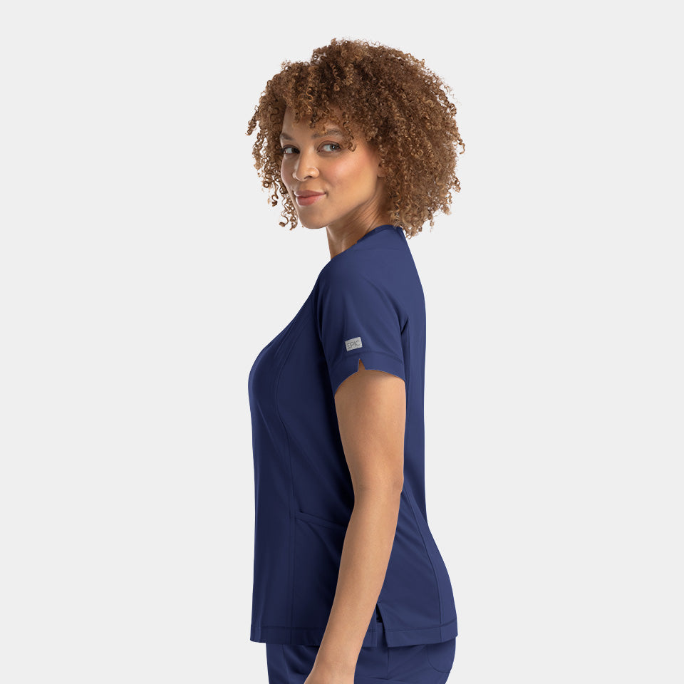 Kylie Women's Notched-Neck Top