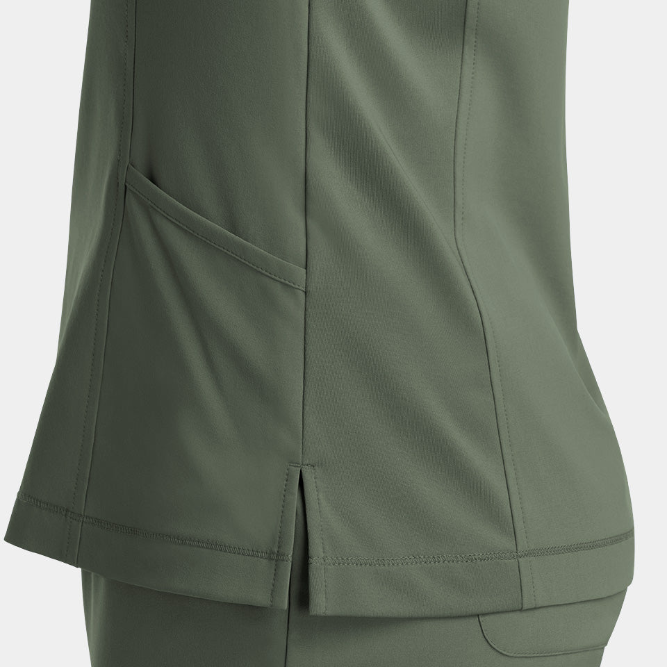 Kylie Women's Notched-Neck Top