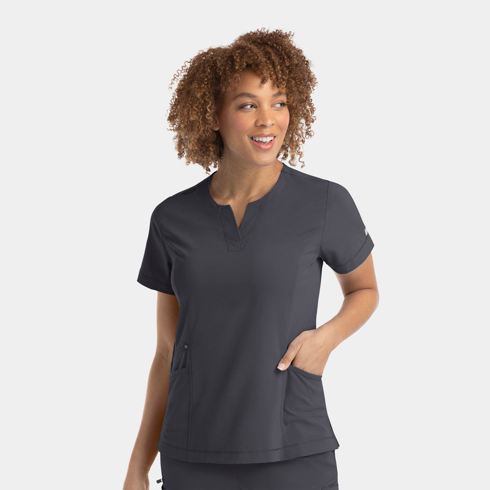 Kylie Women's Notched-Neck Top