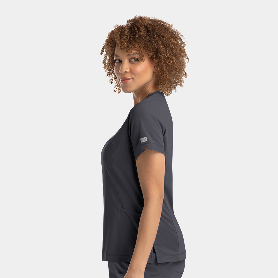 Kylie Women's Notched-Neck Top