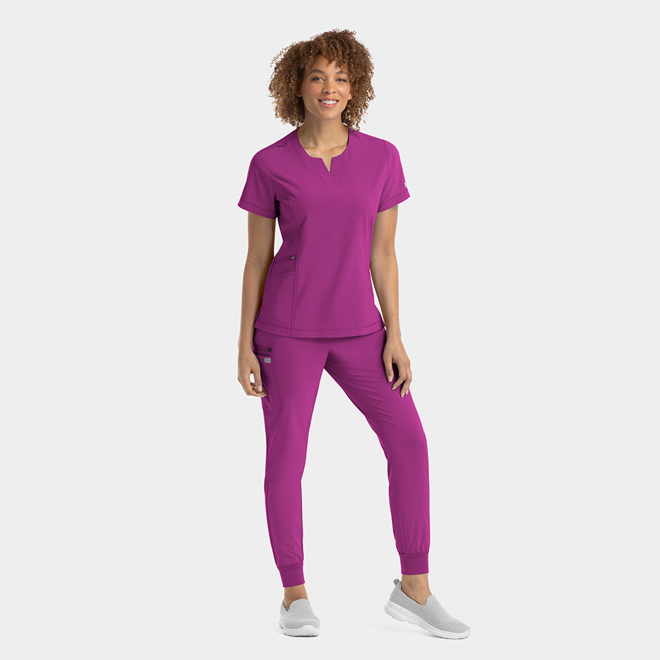 Kylie Women's Notched-Neck Top