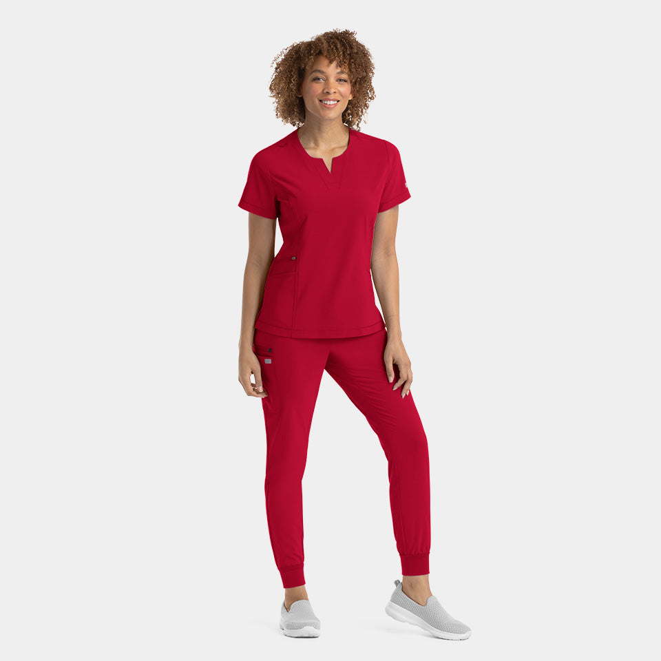 Kylie Women's Notched-Neck Top