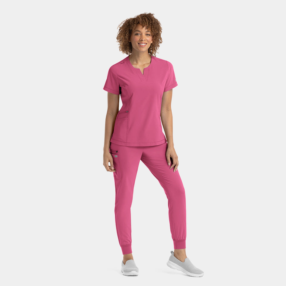 Kylie Women's Notched-Neck Top
