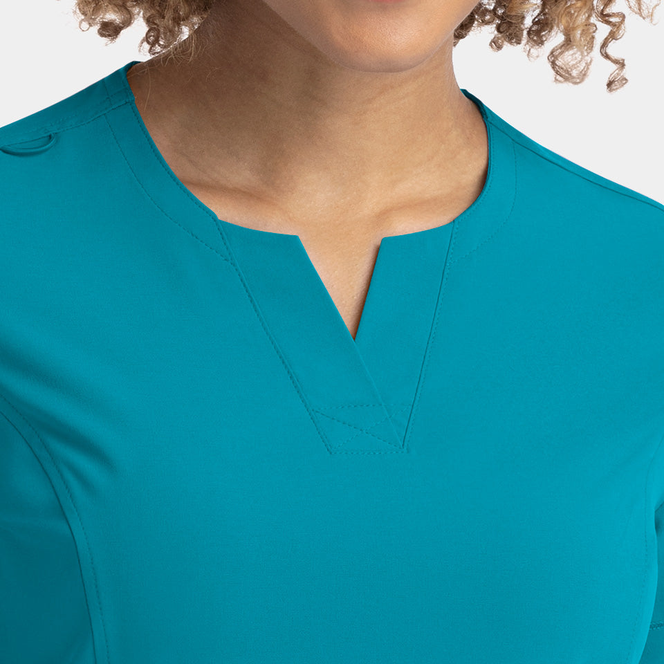 Kylie Women's Notched-Neck Top