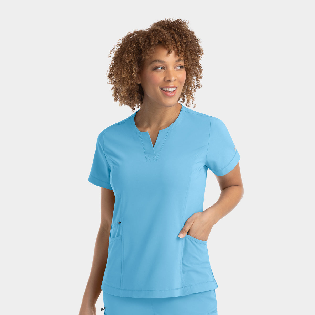 Kylie Women's Notched-Neck Top