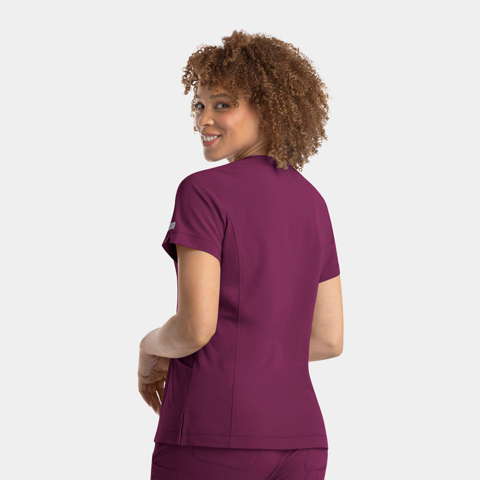 Kylie Women's Notched-Neck Top