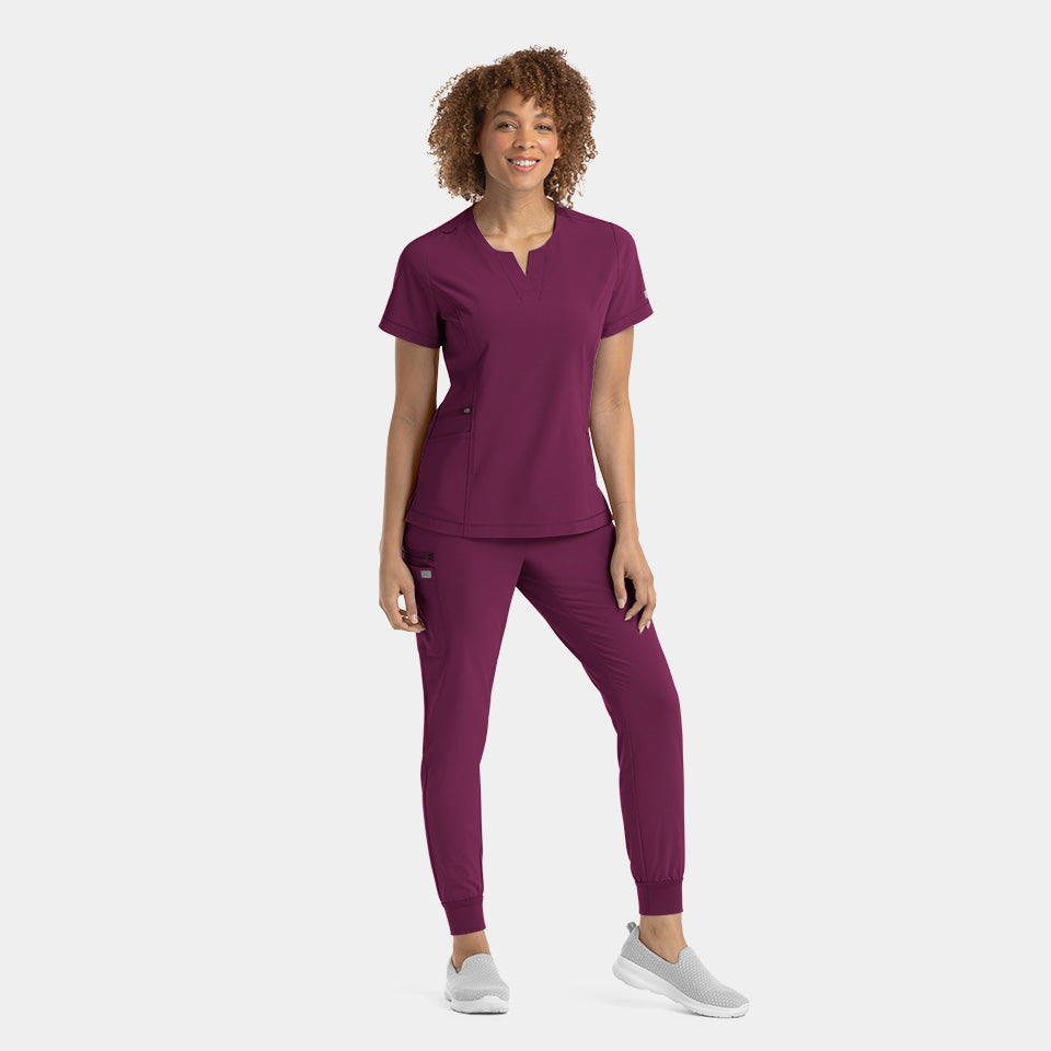 Kylie Women's Notched-Neck Top