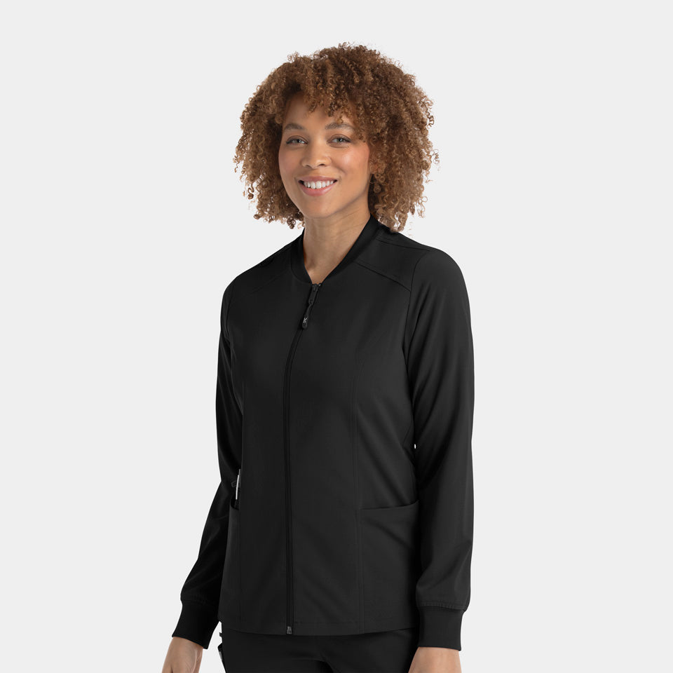 Cricket Women's Zip-Front Warm-Up Jacket
