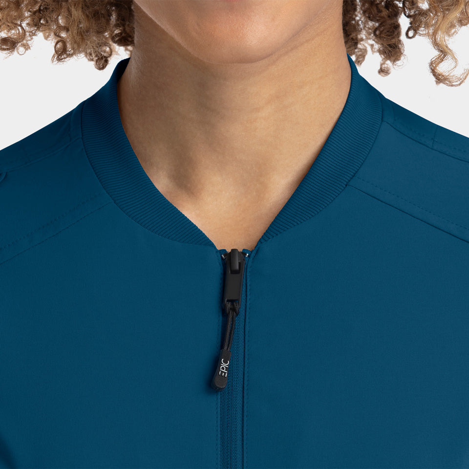 Cricket Women's Zip-Front Warm-Up Jacket