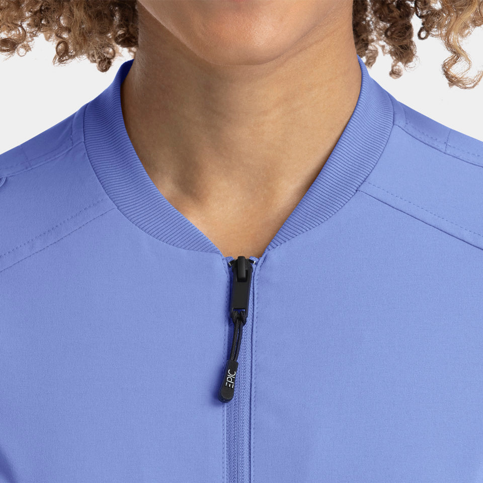 Cricket Women's Zip-Front Warm-Up Jacket