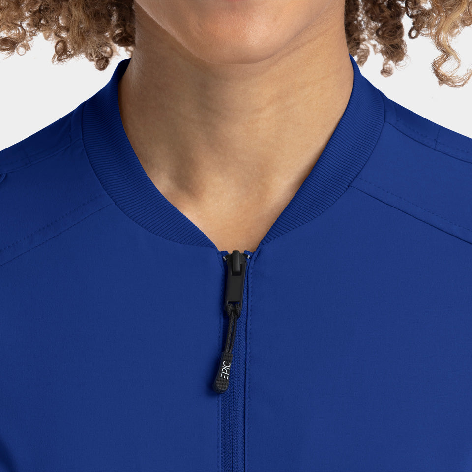 Cricket Women's Zip-Front Warm-Up Jacket
