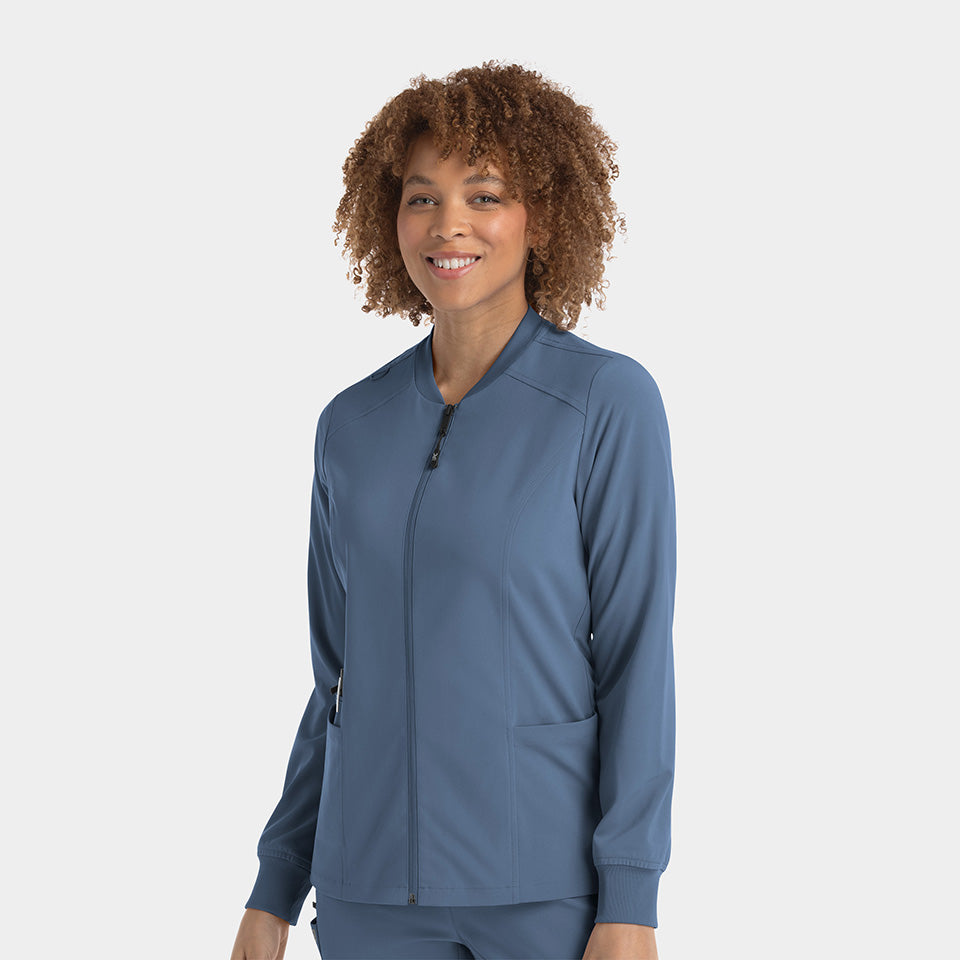 Cricket Women's Zip-Front Warm-Up Jacket