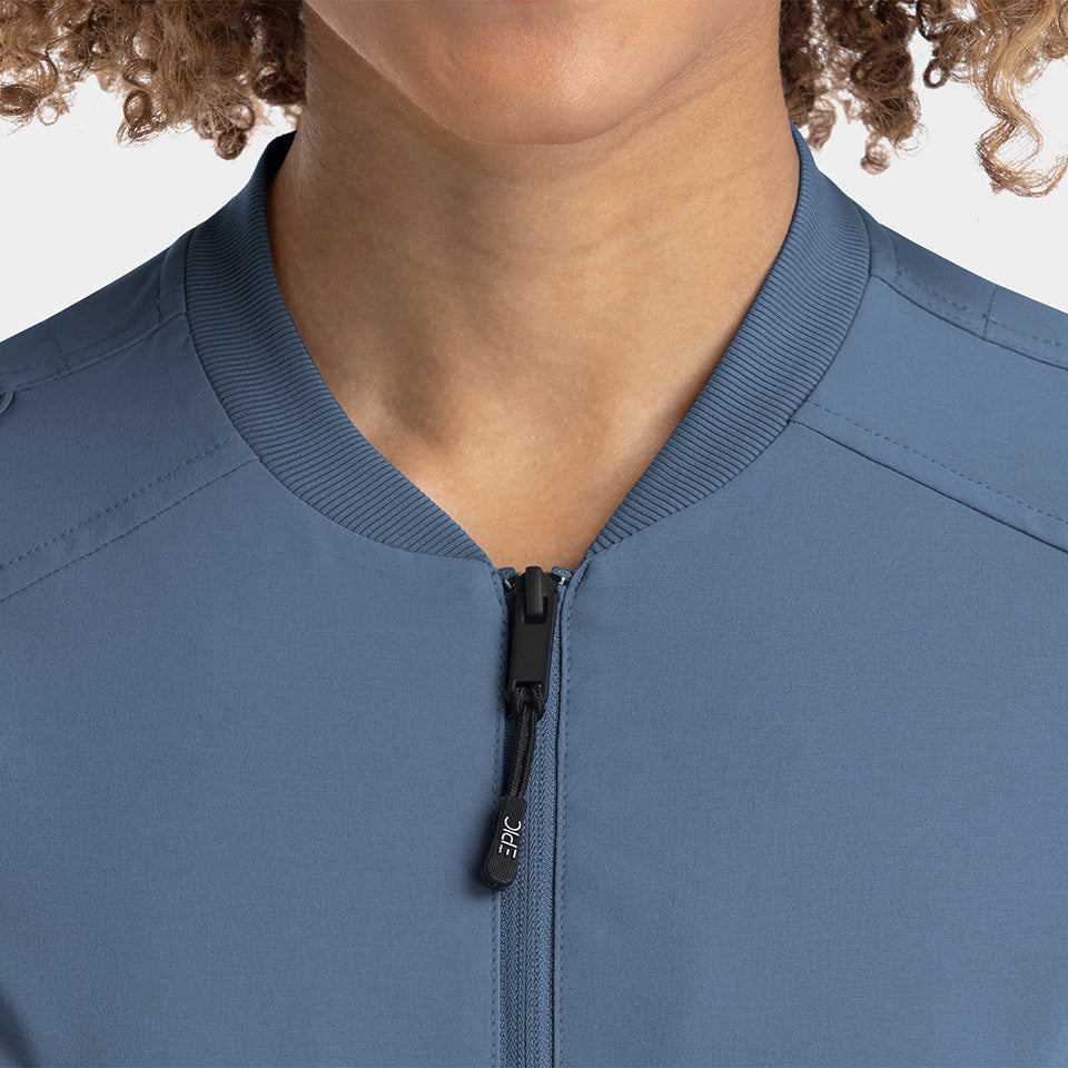 Cricket Women's Zip-Front Warm-Up Jacket