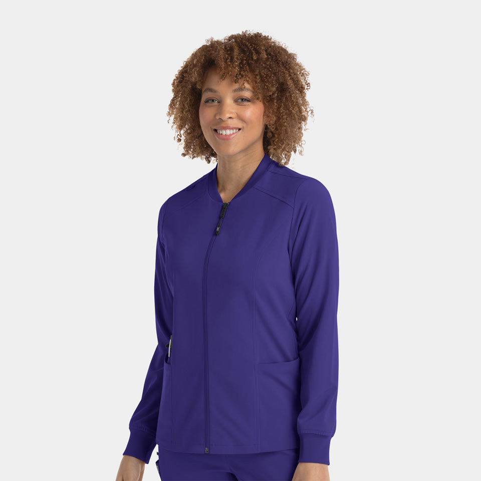 Cricket Women's Zip-Front Warm-Up Jacket