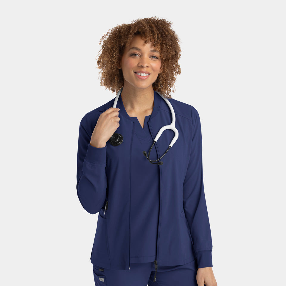 Cricket Women's Zip-Front Warm-Up Jacket