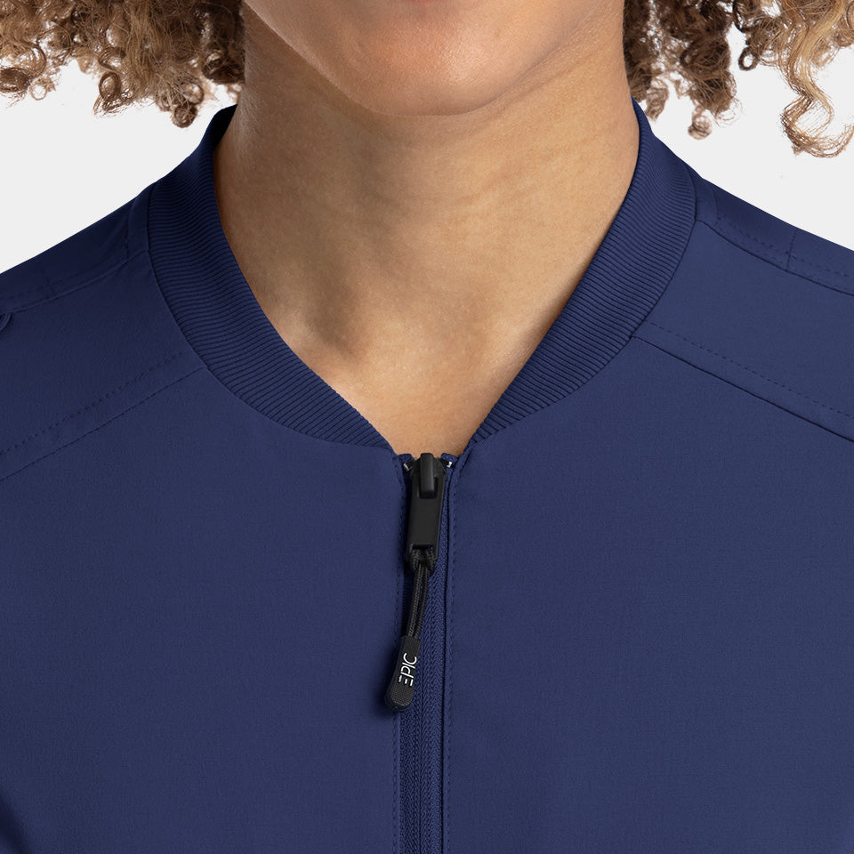 Cricket Women's Zip-Front Warm-Up Jacket