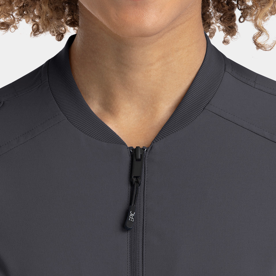 Cricket Women's Zip-Front Warm-Up Jacket