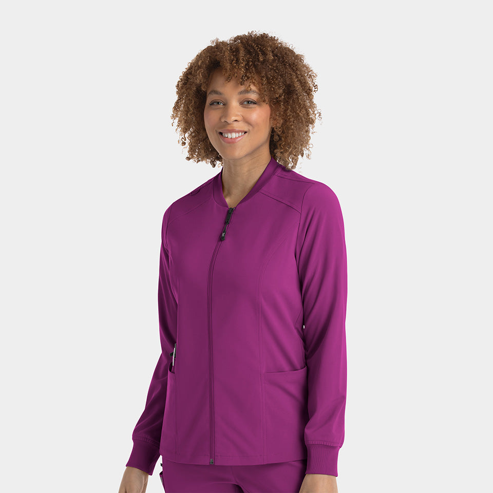 Cricket Women's Zip-Front Warm-Up Jacket