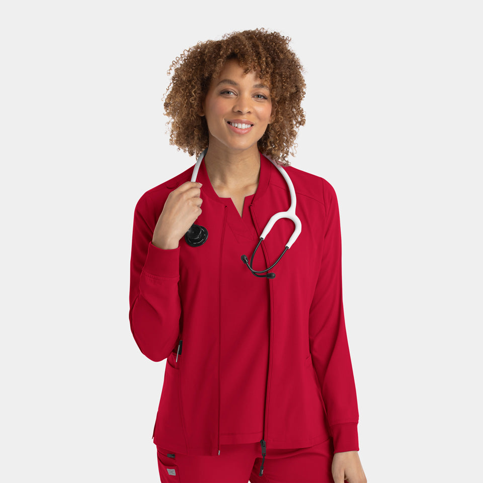 Cricket Women's Zip-Front Warm-Up Jacket