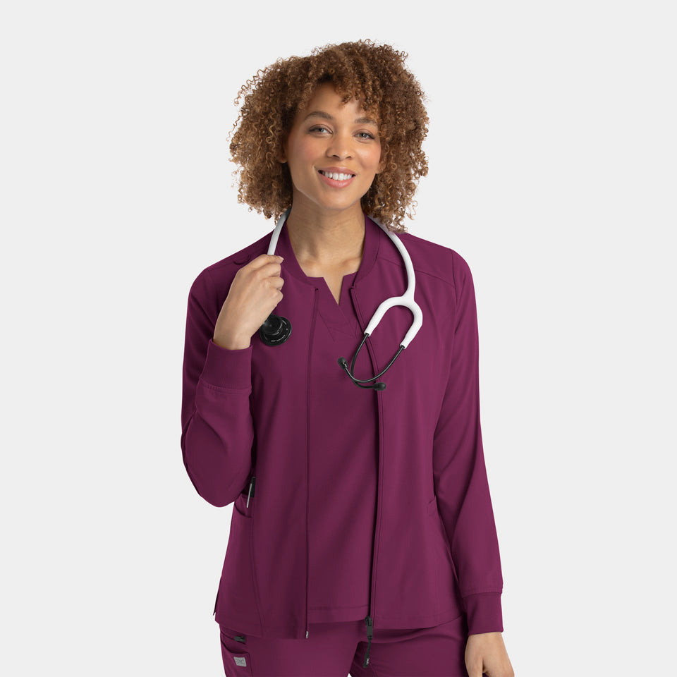 Cricket Women's Zip-Front Warm-Up Jacket