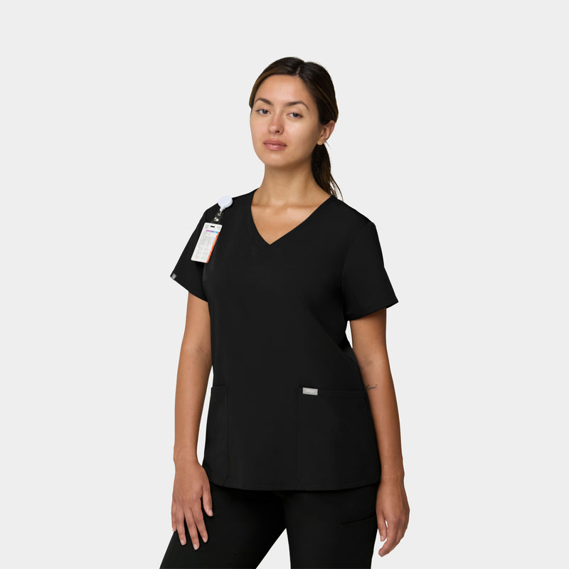 Women's V-Neck Scrub Top