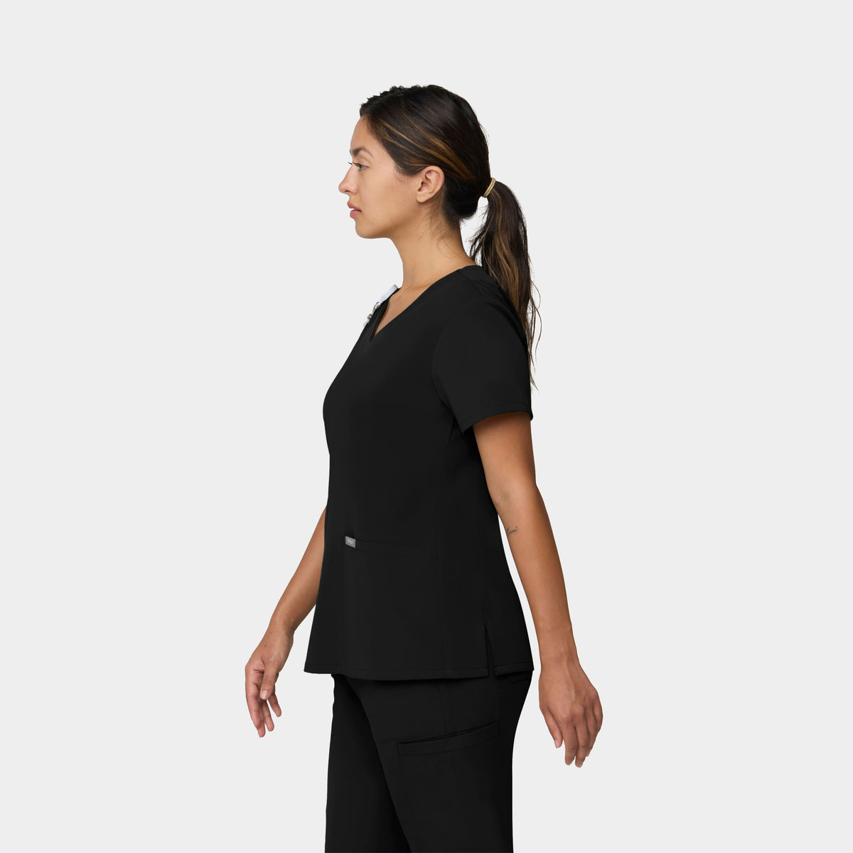 Women's V-Neck Scrub Top