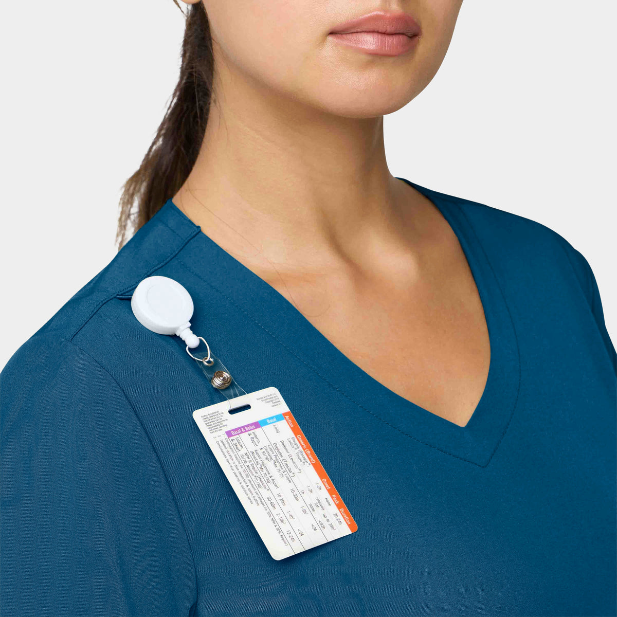 Women's V-Neck Scrub Top