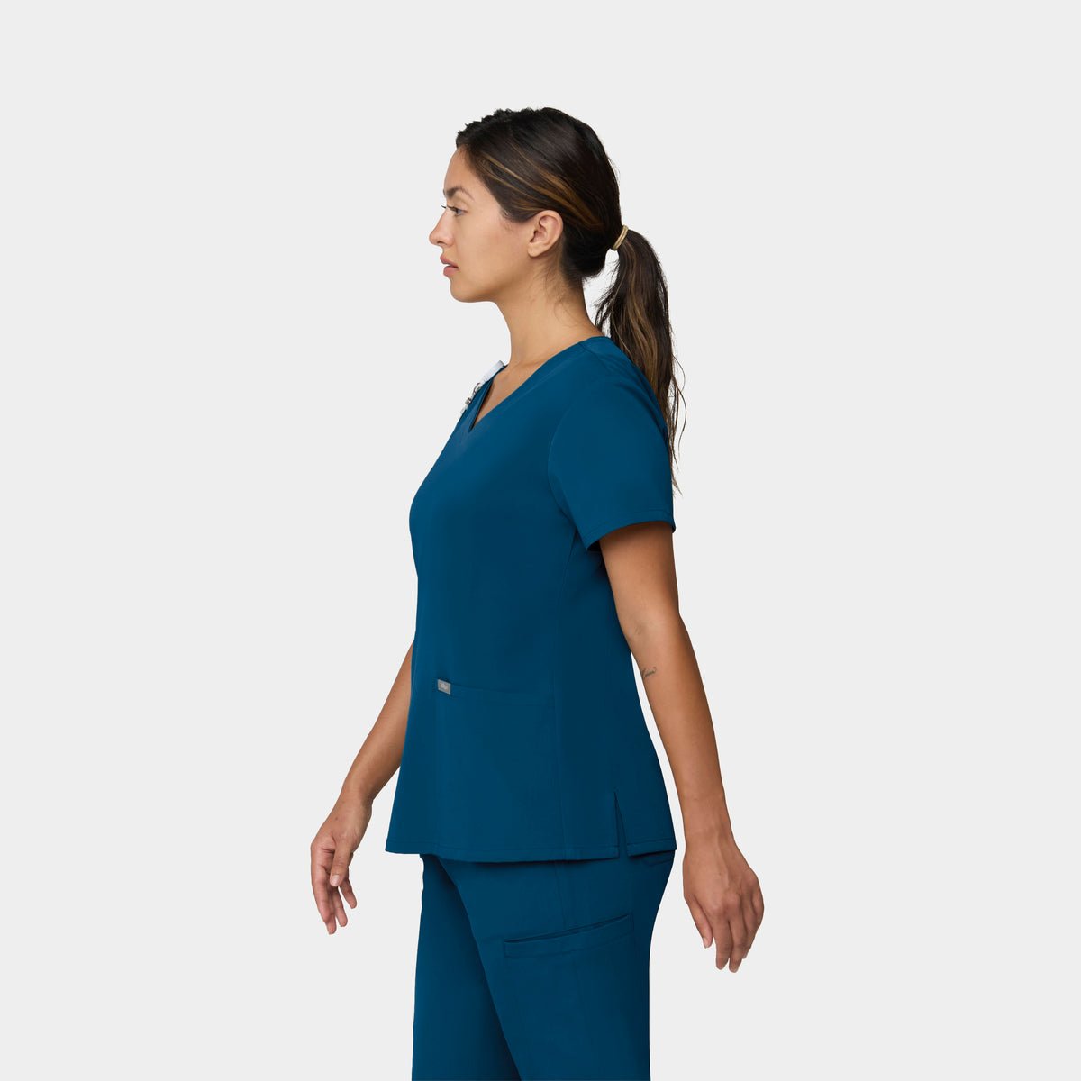 Women's V-Neck Scrub Top