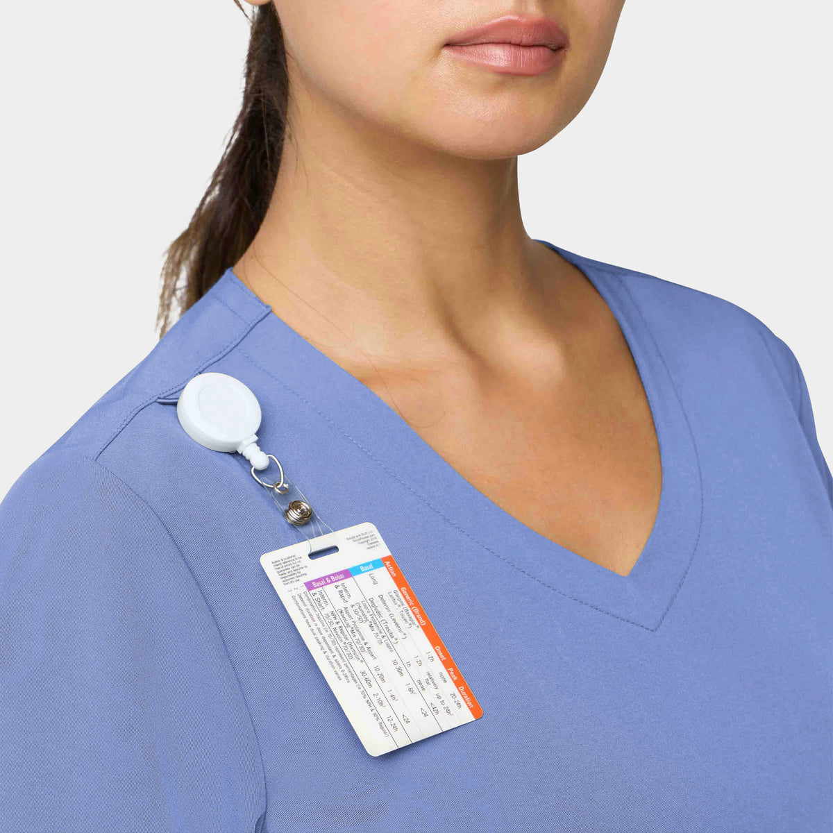 Women's V-Neck Scrub Top