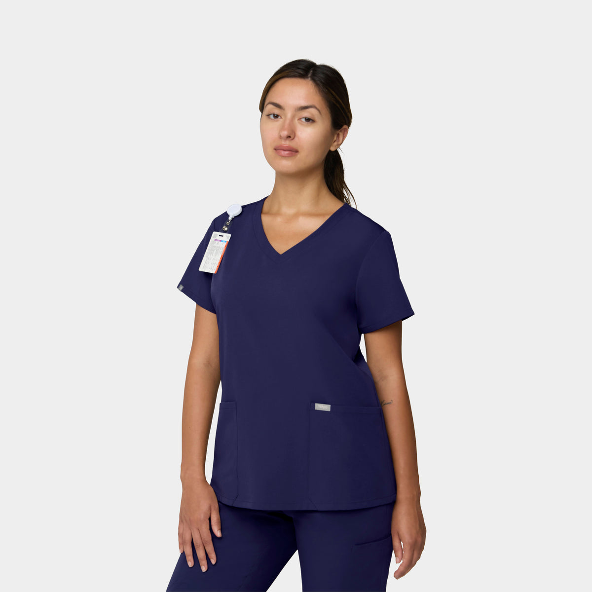 Women's V-Neck Scrub Top